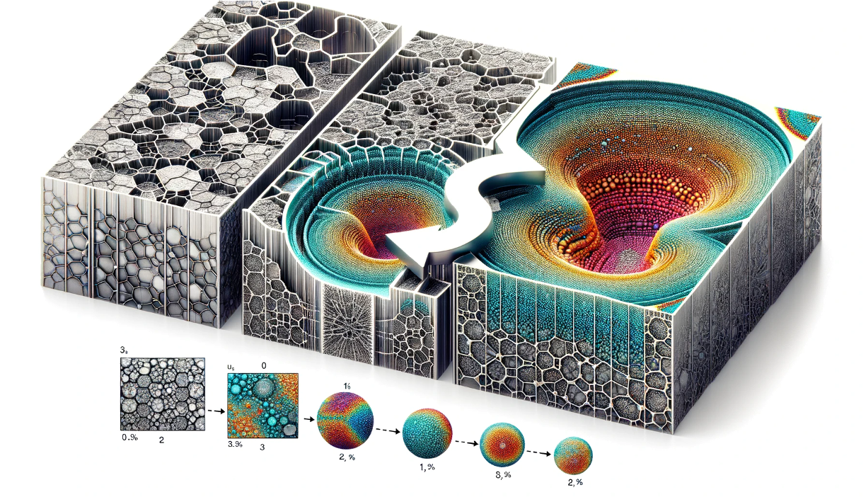 Banner Image for Analytical FIM showing a FIM image of Tungsten surface